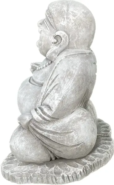 Product image 6 of the product “Quan - Seated Chinese Buddha, 33cm H | cast stone ”